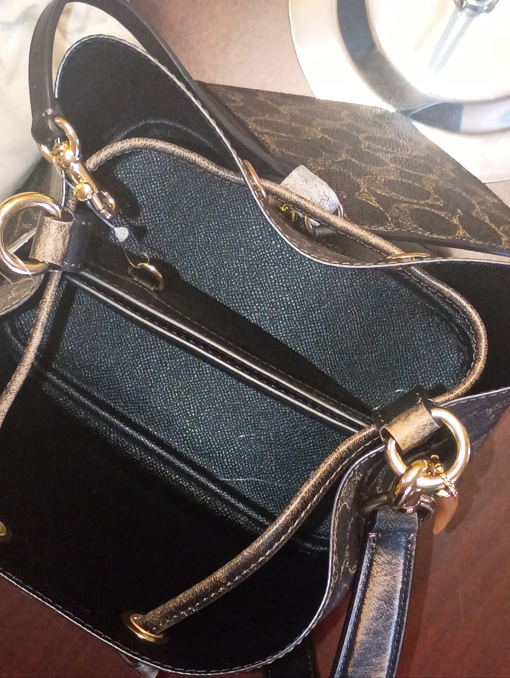 Coach Rowan Bucket Bag - Picture 4 of 14